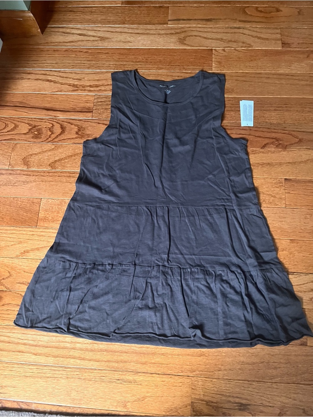 American Eagle Tiered Tank - brown/grey